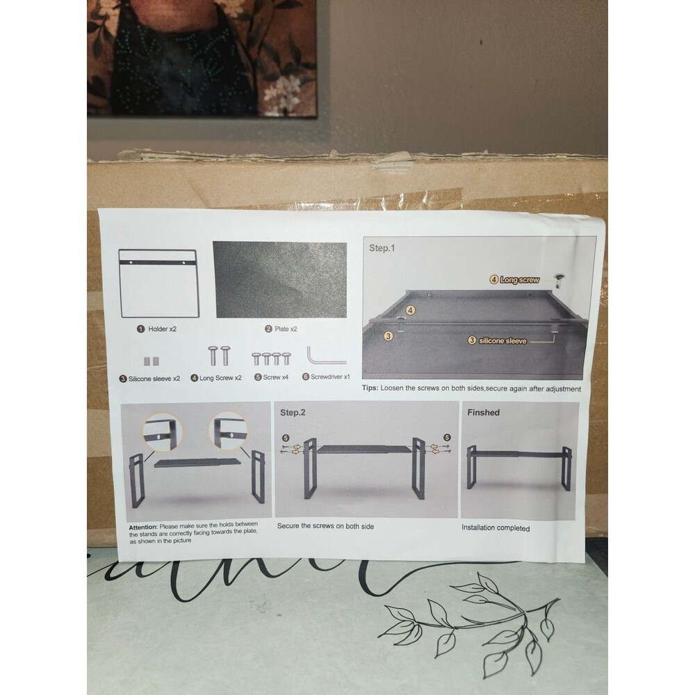 Expandable Kitchen Cabinet Organizer Shelf